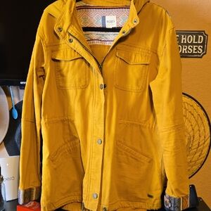 Roxy Mustard Utility Jacket for Women
